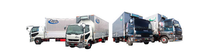 新しいロゴのトラック